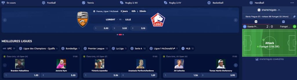 Celsius Casino paris sportifs