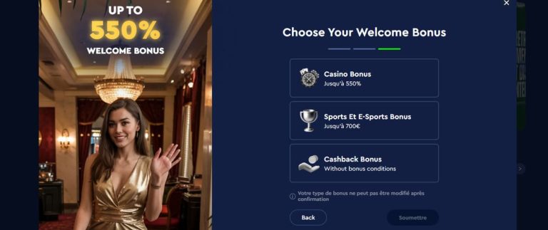 Celsius Casino souscription