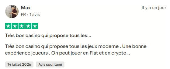 avis vérifié Celsius Casino