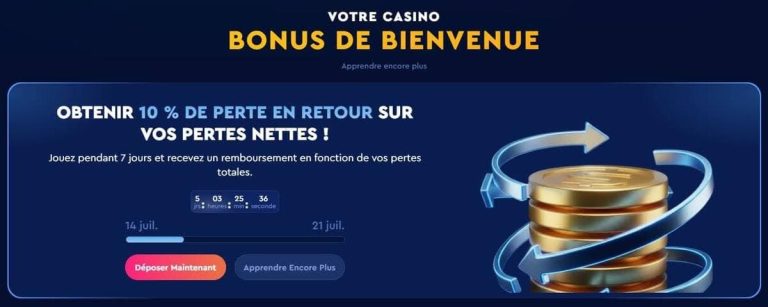 bonus bienvenue Celsius Casino