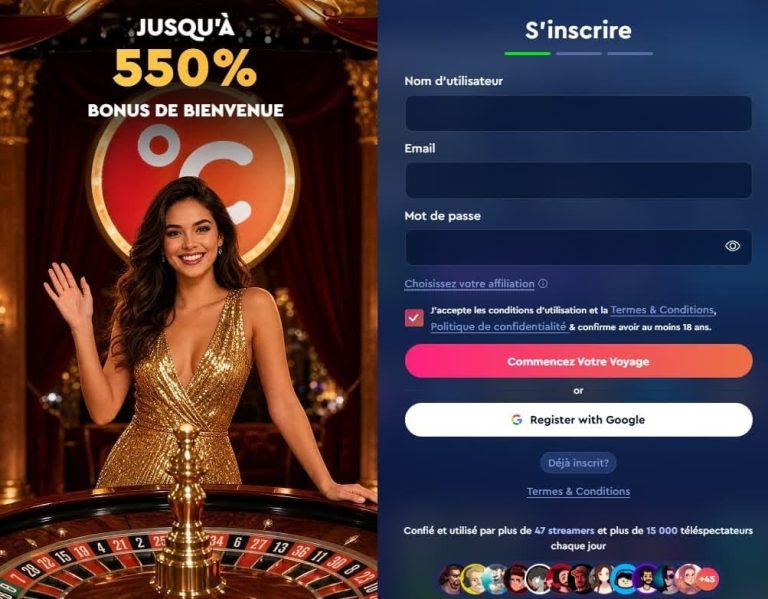 inscription Celsius Casino