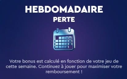 remboursement hebdomadaire Celsius Casino